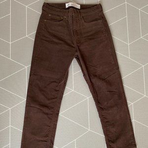 GAP Vintage Slim High Rise Cords 28 (6 petite)